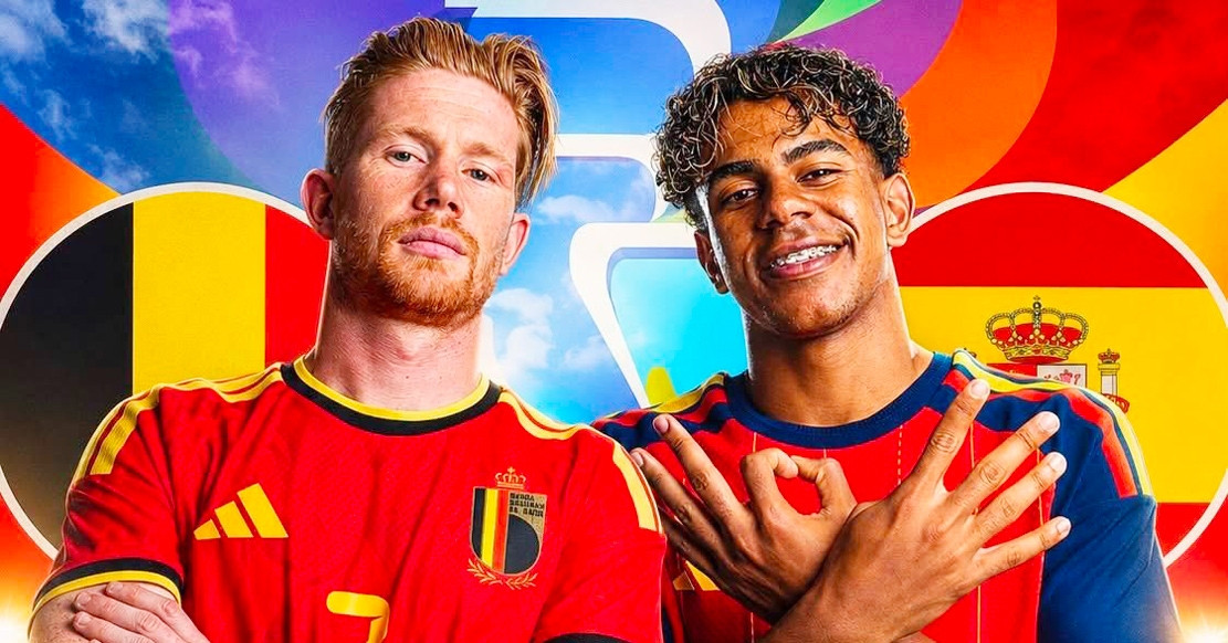 Trực tiếp bóng đá Tây Ban Nha vs Bỉ: Yamal và De Bruyne đá chính