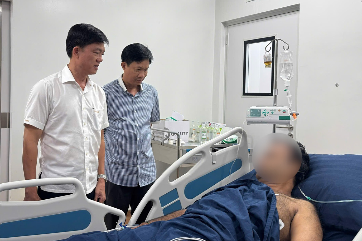 Chủ tịch đặc khu Phú Quốc thăm nạn nhân vụ lật ca nô khiến 15 người tử vong