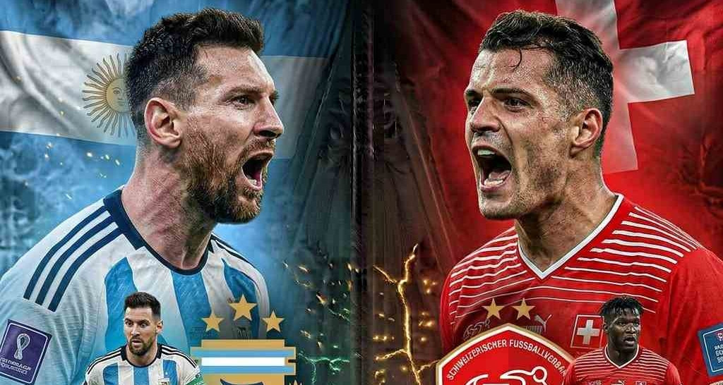 Trực tiếp bóng đá Argentina 1-0 Thụy Sĩ: Messi sắm vai kiến tạo