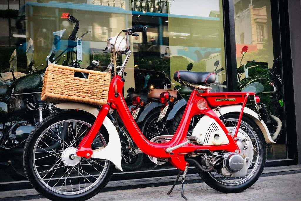Xe máy cổ Honda P25 1965 tốc độ tối đa 40 km/h, giá đắt ngang Air Blade đời mới