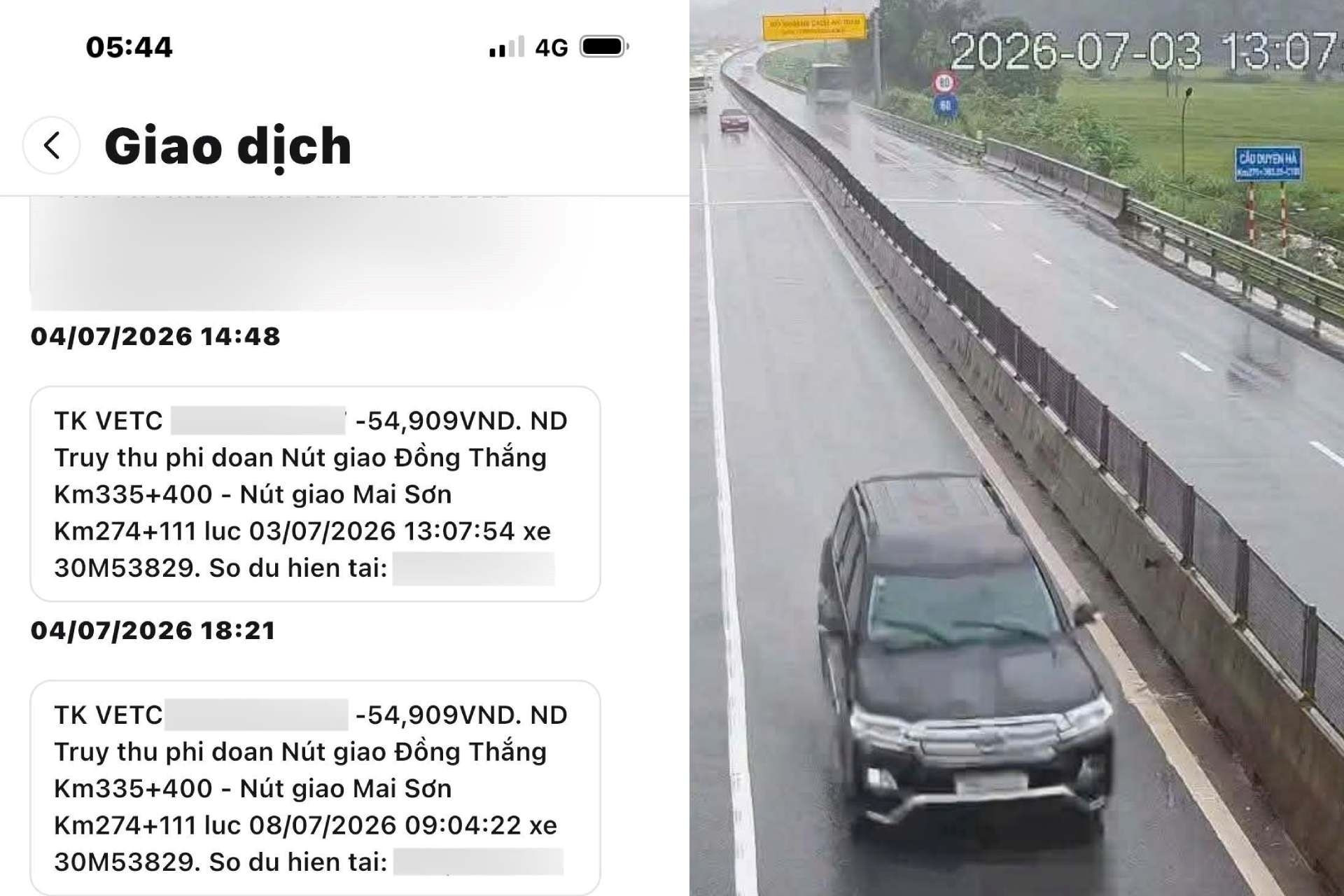 Chủ xe Lexus liên tục bị trừ tiền tài khoản ETC vì bị Land Cruiser gắn biển giả