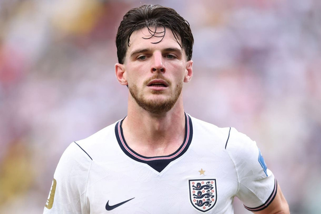 Declan Rice xin được đá chính trận bán kết Anh vs Argentina