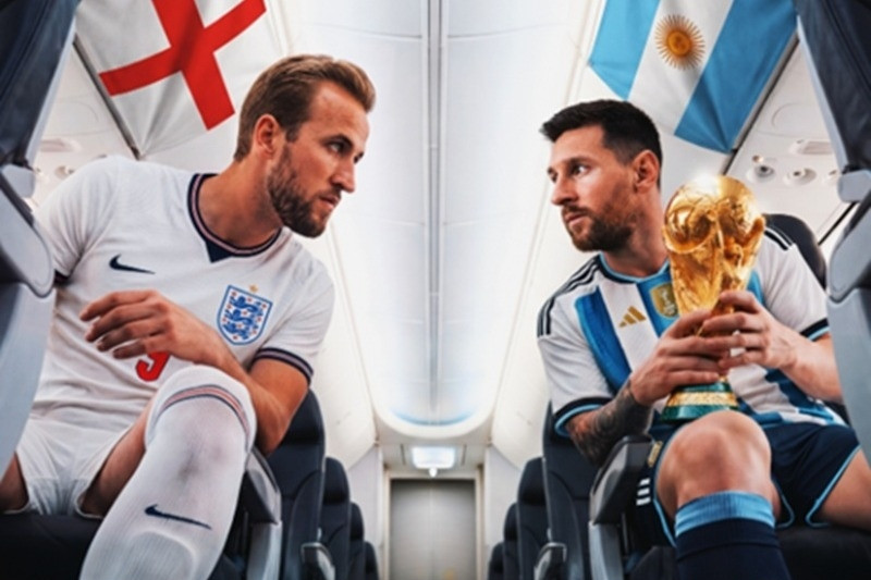 Dự đoán bóng đá Anh vs Argentina: Thẻ đỏ và Messi vẫn thắng