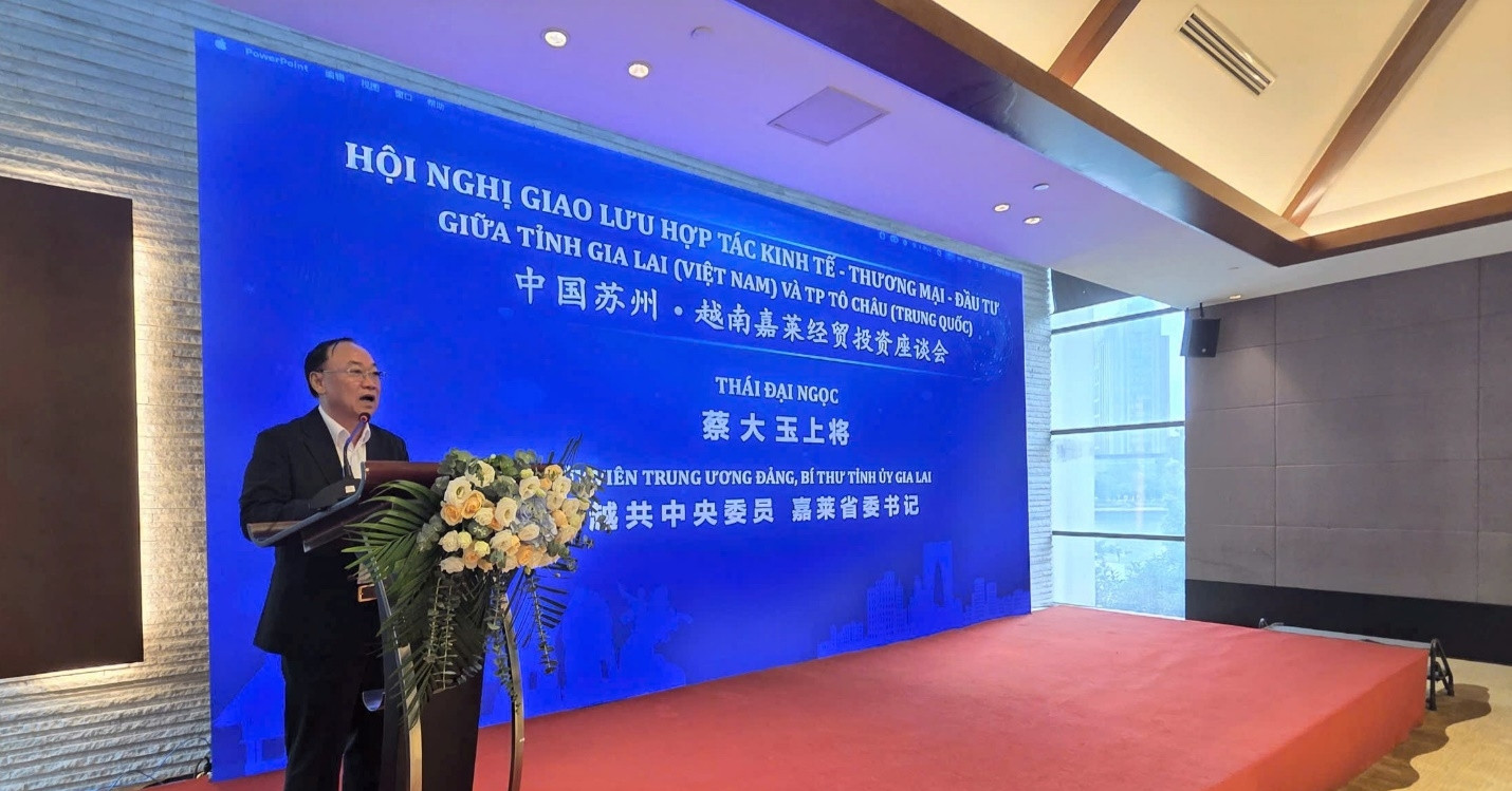 Gia Lai mời gọi DN Trung Quốc đầu tư công nghệ cao, logistics, cảng biển