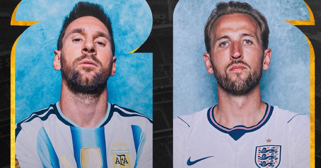 Link xem trực tiếp bóng đá Anh vs Argentina, 2h ngày 16/7