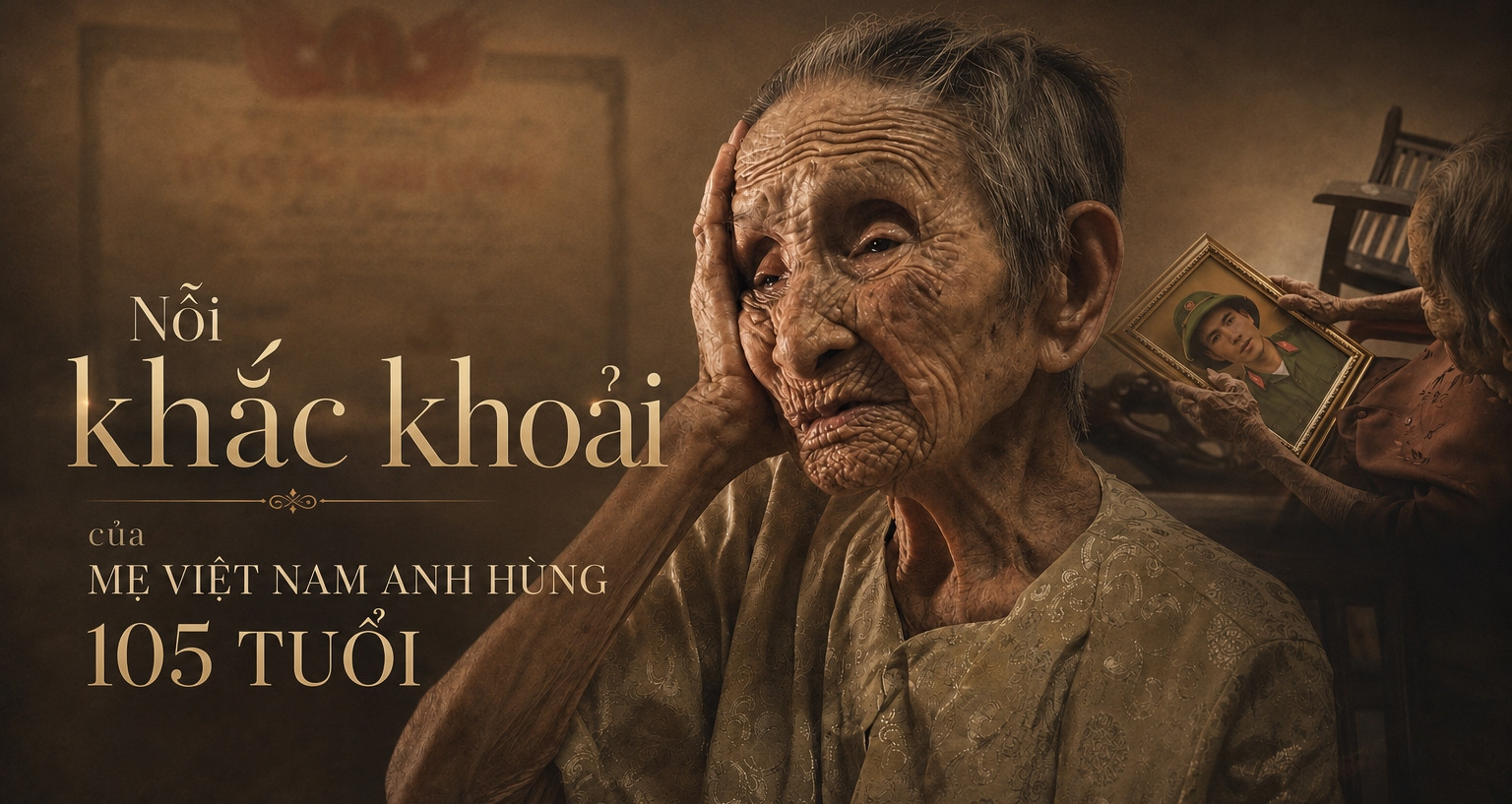 Nỗi khắc khoải của Mẹ Việt Nam anh hùng 105 tuổi bên ngôi mộ gió của con liệt sĩ