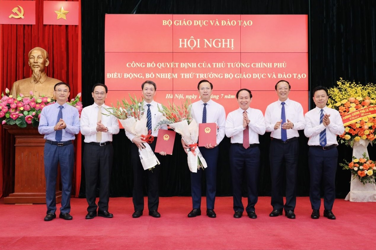 Phân công nhiệm vụ của Bộ trưởng và 5 Thứ trưởng Bộ GD-ĐT