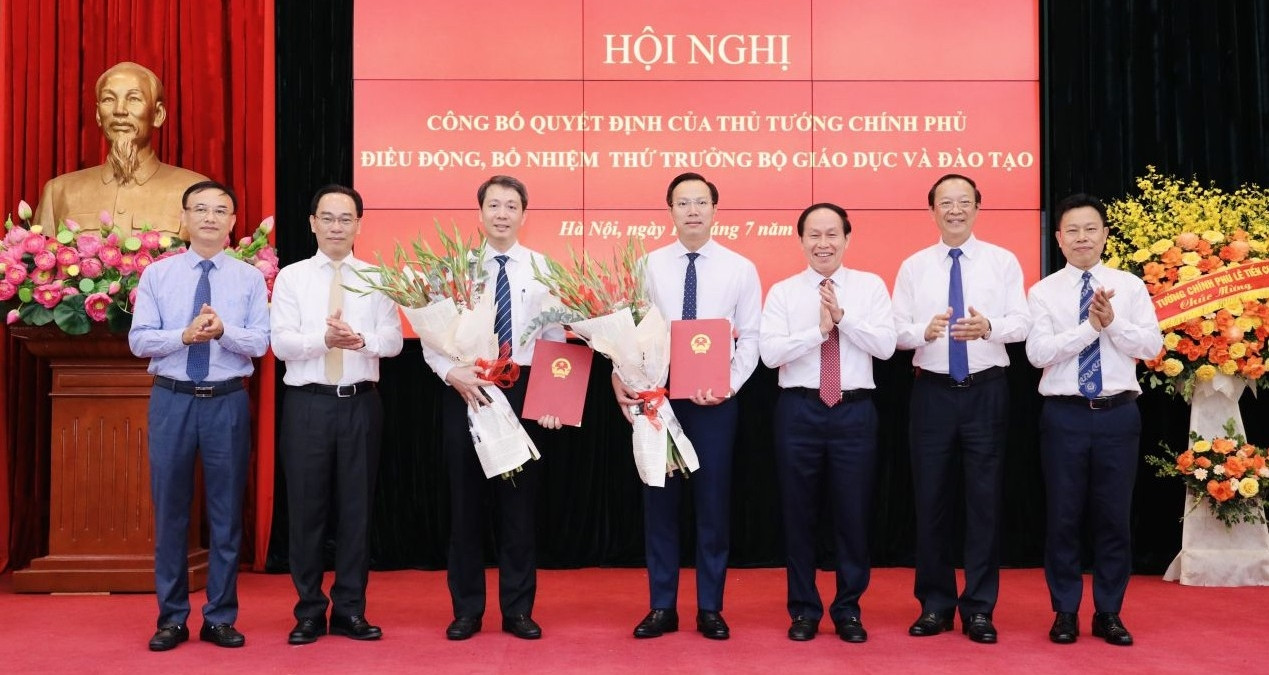 Phân công nhiệm vụ của Bộ trưởng và 5 Thứ trưởng Bộ GD-ĐT