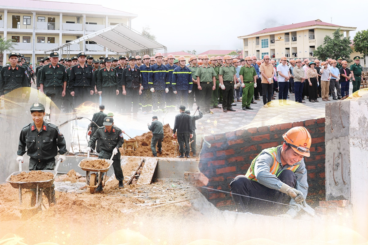 Công an Lai Châu, AMACCAO và chiến dịch 100 ngày đêm xây trường biên giới