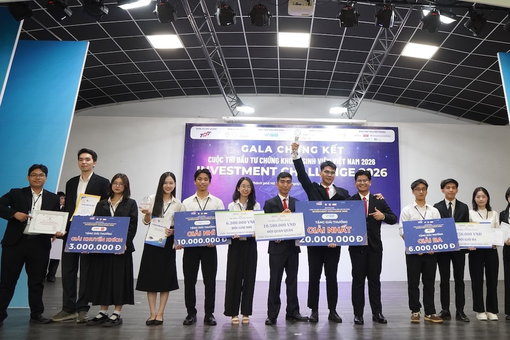 Sinh viên được cấp vốn, mở tài khoản và đầu tư trên thị trường chứng khoán