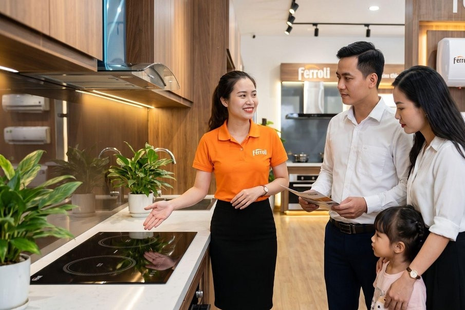 Mua sản phẩm Ferroli hè 2026: Kích hoạt bảo hành điện tử, 100% có quà
