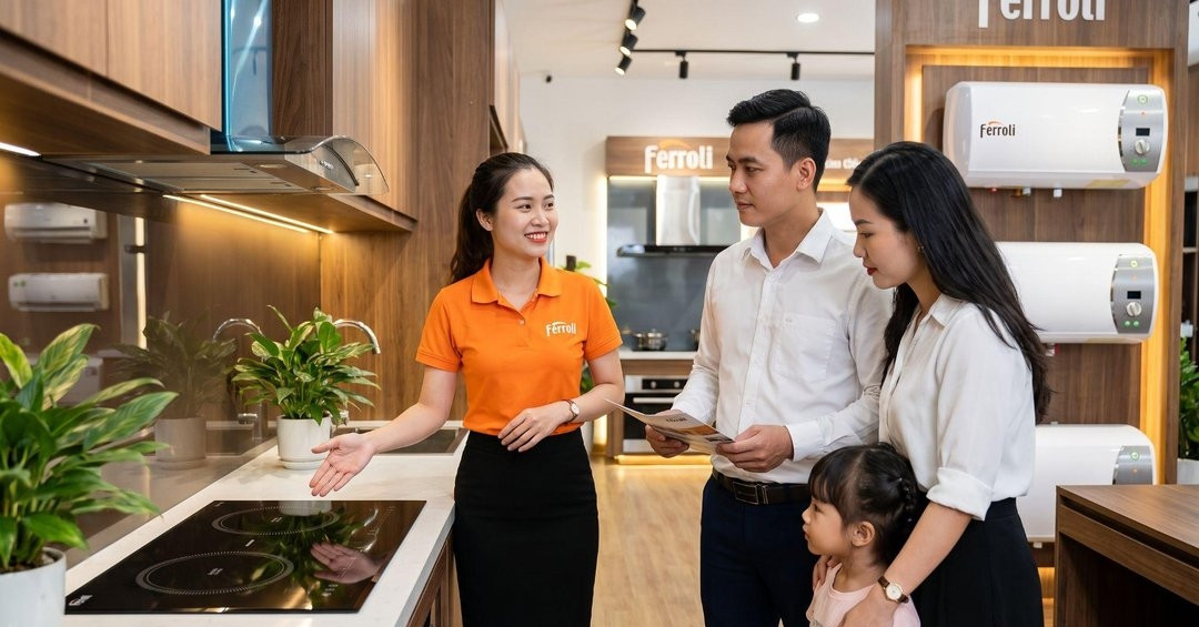 Mua sản phẩm Ferroli hè 2026: Kích hoạt bảo hành điện tử, 100% có quà