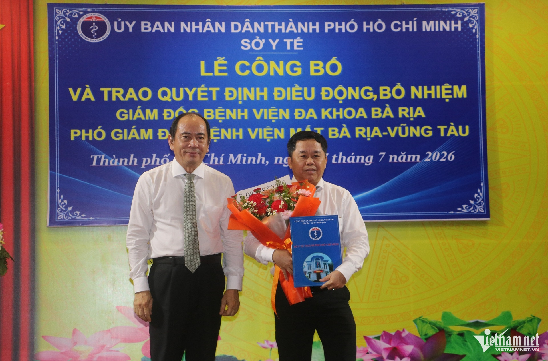W-Phó Giám đốc Sở Y tế TPHCM làm giám đốc Bệnh viện Đa khoa Bà Rịa..JPG.jpg