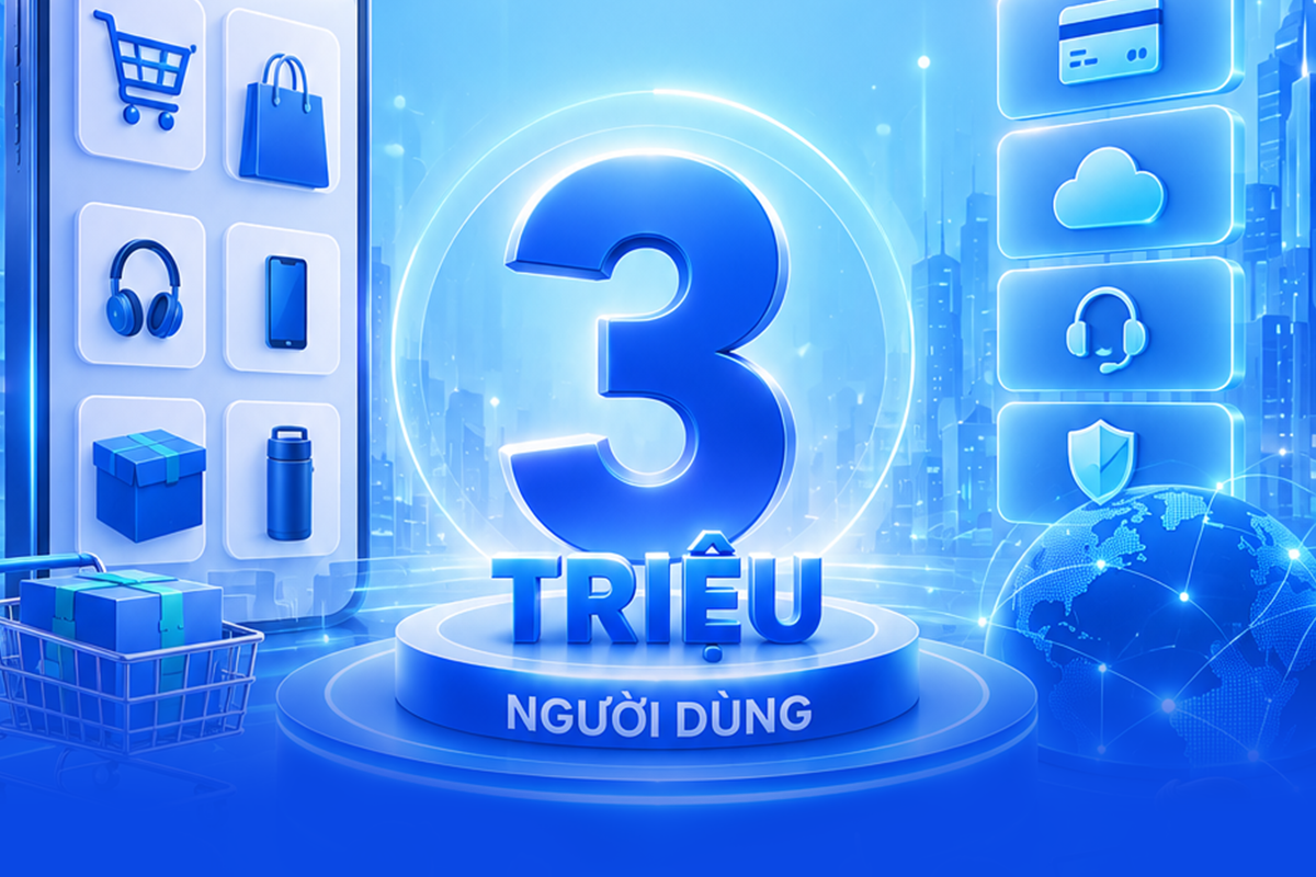 9 nền tảng thương mại điện tử và dịch vụ số vượt mốc 3 triệu người dùng tại Việt Nam