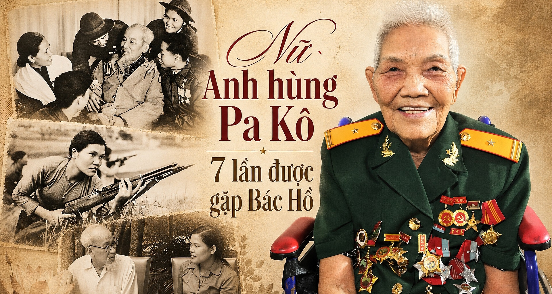 Nữ anh hùng đầu tiên của người Pa Kô, 7 lần được gặp Bác Hồ