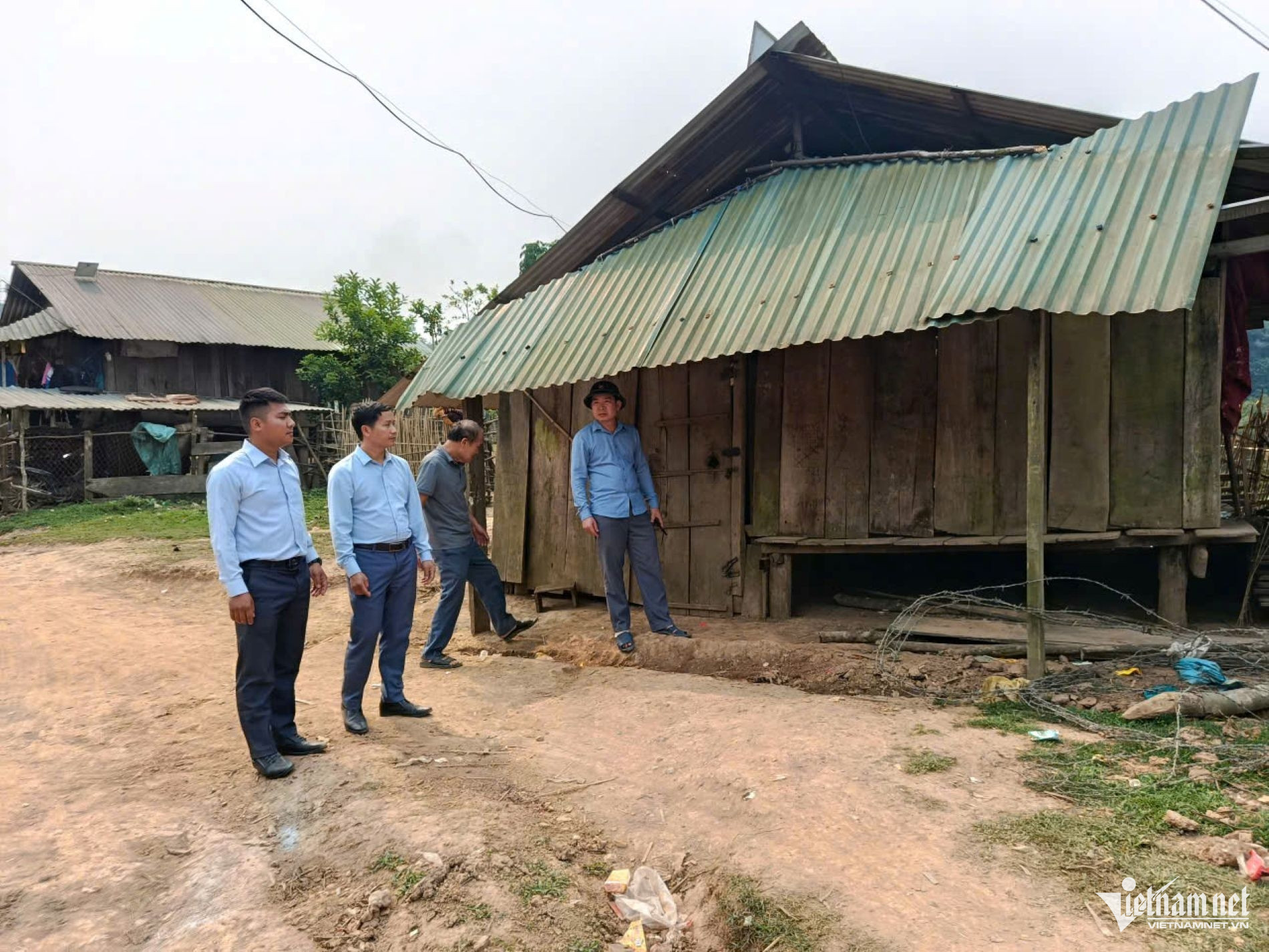 W-Bản Kẻo Nam, xã Bắc Lý có tỷ lệ lao động ly hương cao.
Ảnh: Thanh Hải.jpg