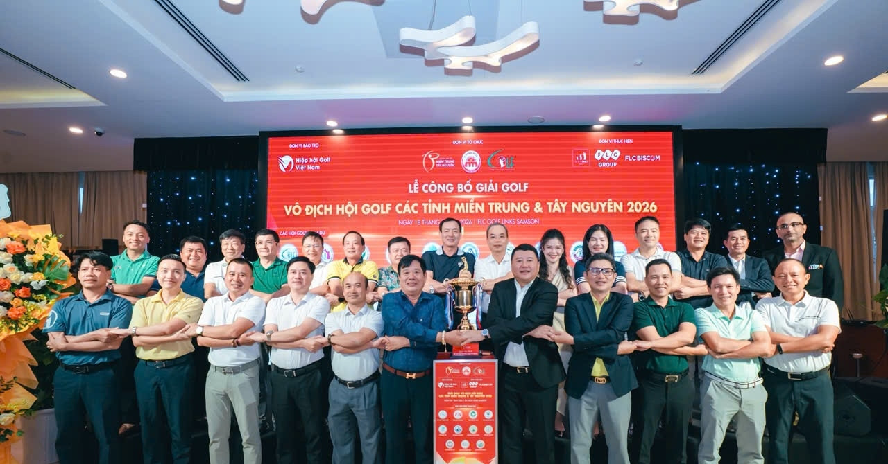 Sắp khởi tranh giải VĐ Hội Golf các tỉnh miền Trung &amp;amp; Tây Nguyên 2026