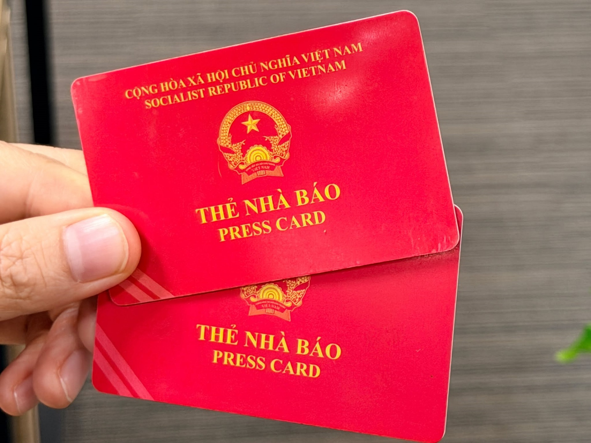 Tiếp tục gia hạn sử dụng thẻ nhà báo kỳ hạn 2021-2025