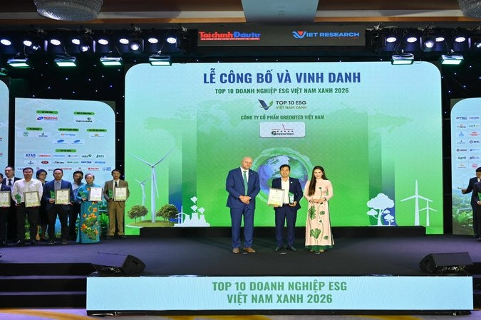Greenfeed lập ‘hat-trick’ giải thưởng về ESG trong nước và quốc tế