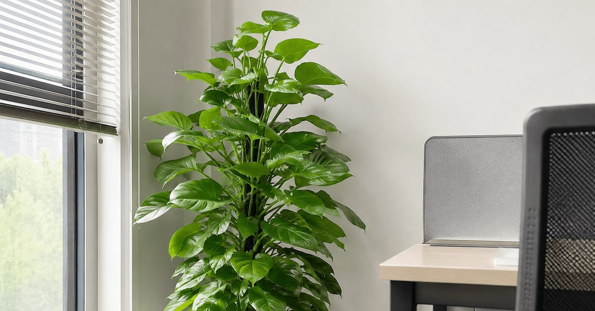3 loại cây lọc không khí phù hợp với văn phòng dùng điều hòa