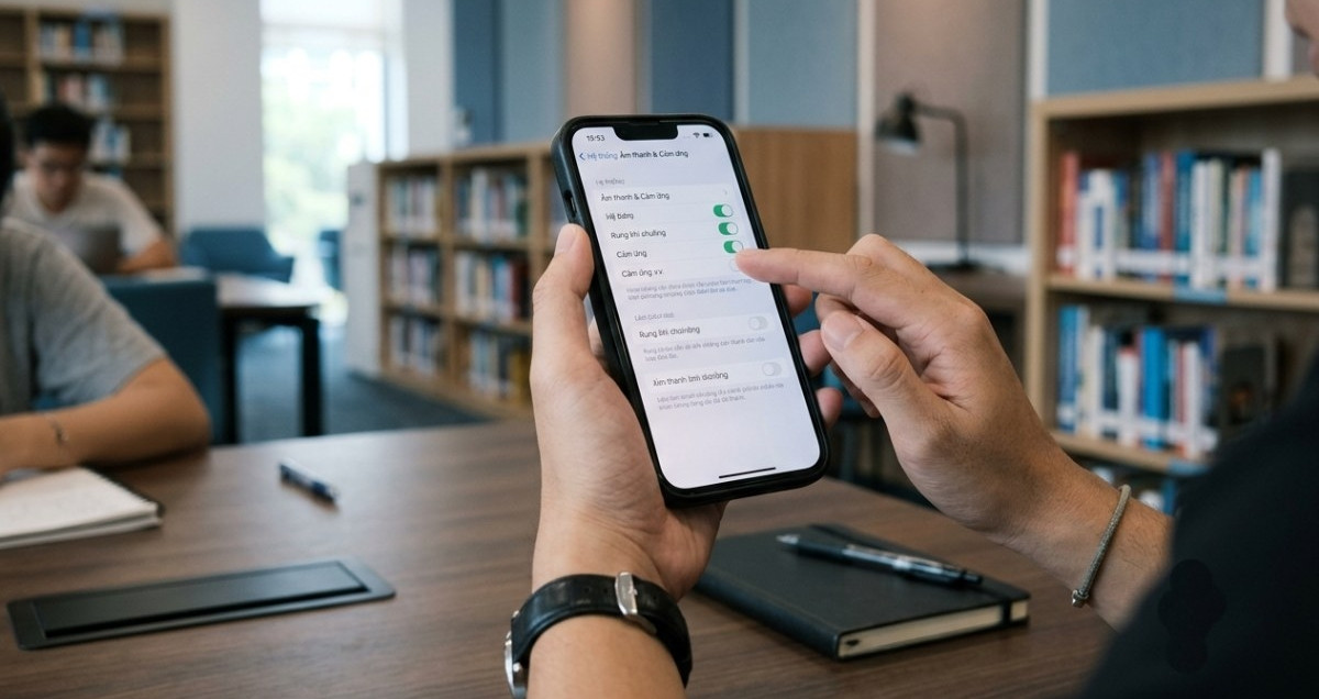 Cách tắt rung iPhone trong chế độ im lặng