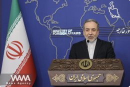 Ngoại trưởng Iran Aragchi. Ảnh: WANA