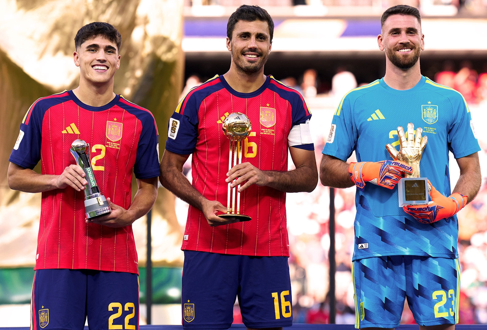 Nhà vô địch Tây Ban Nha áp đảo giải cá nhân World Cup 2026