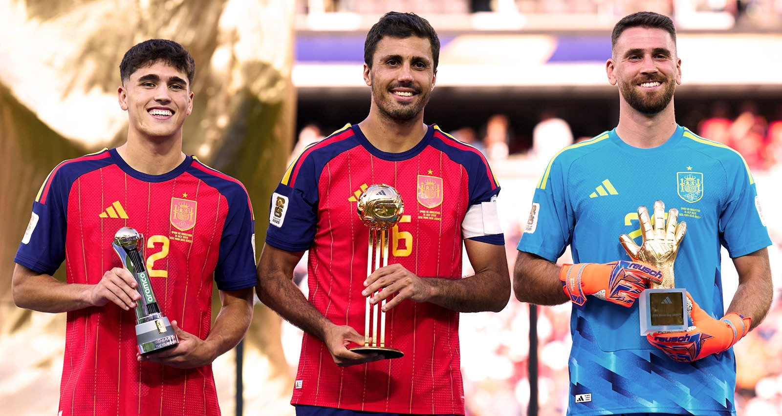 Nhà vô địch Tây Ban Nha áp đảo giải cá nhân World Cup 2026