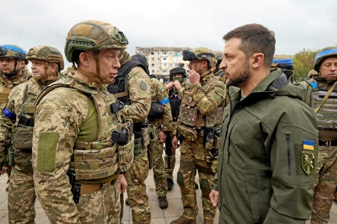 Ông Zelensky cân nhắc thay thế Tổng tư lệnh Ukraine