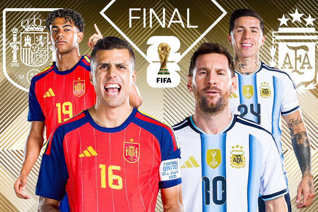 Trực tiếp Tây Ban Nha vs Argentina: Đội hình ra sân mạnh nhất