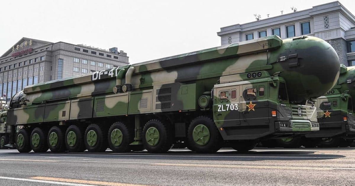 Tên lửa DF-41 tốc độ Mach 25, tầm bắn 15000km, khiến phòng không đứng hình