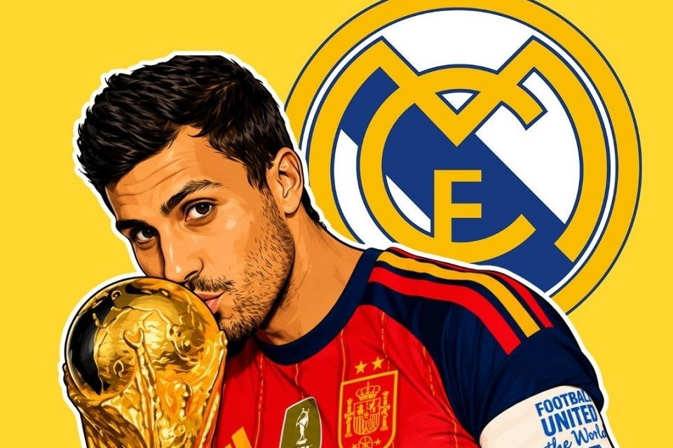 Real Madrid chính thức đàm phán mua Rodri từ Man City
