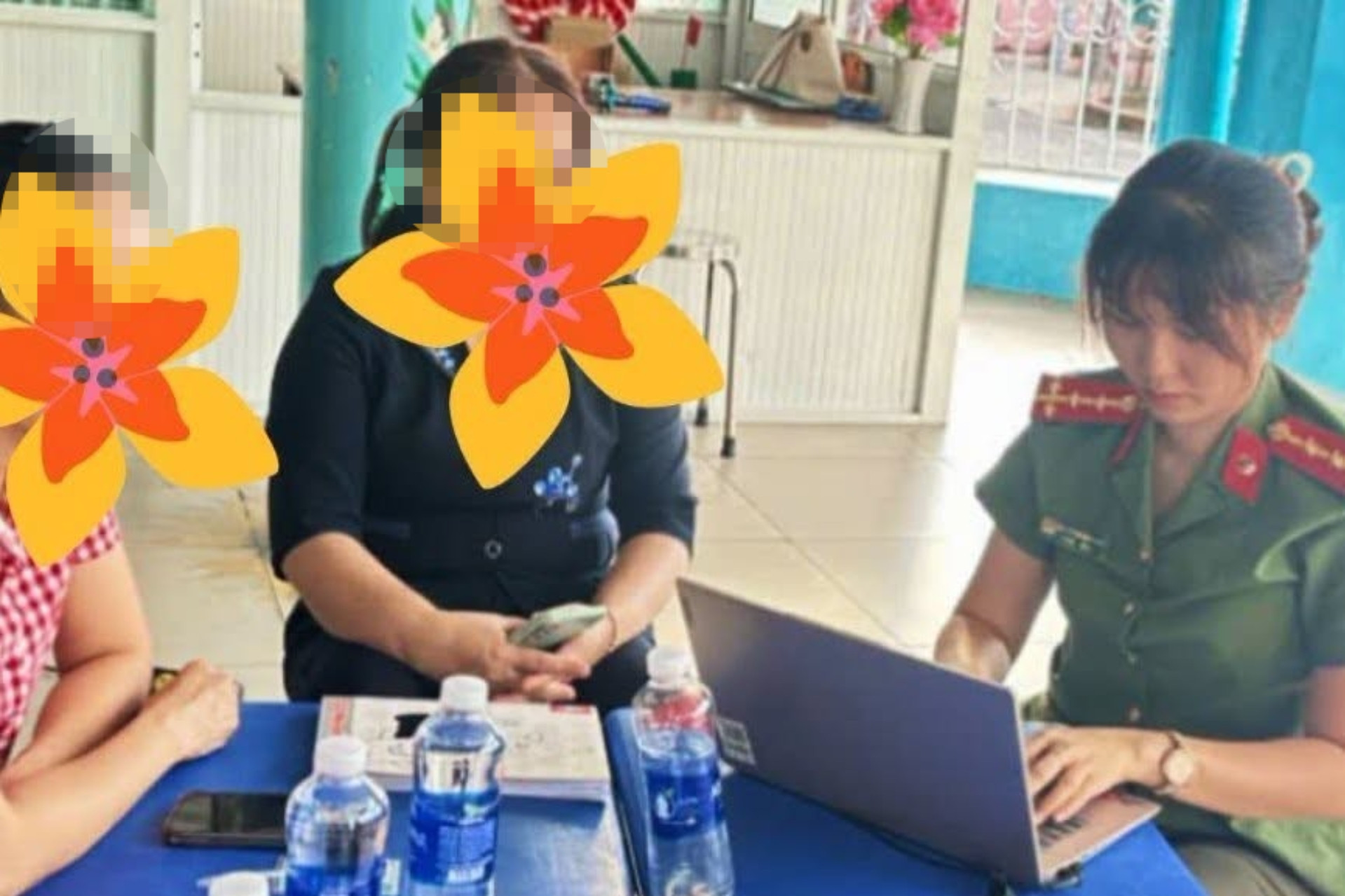 Công an vào cuộc vụ sữa gửi cho trẻ ở lớp mầm non nghi bị mang ra ngoài bán