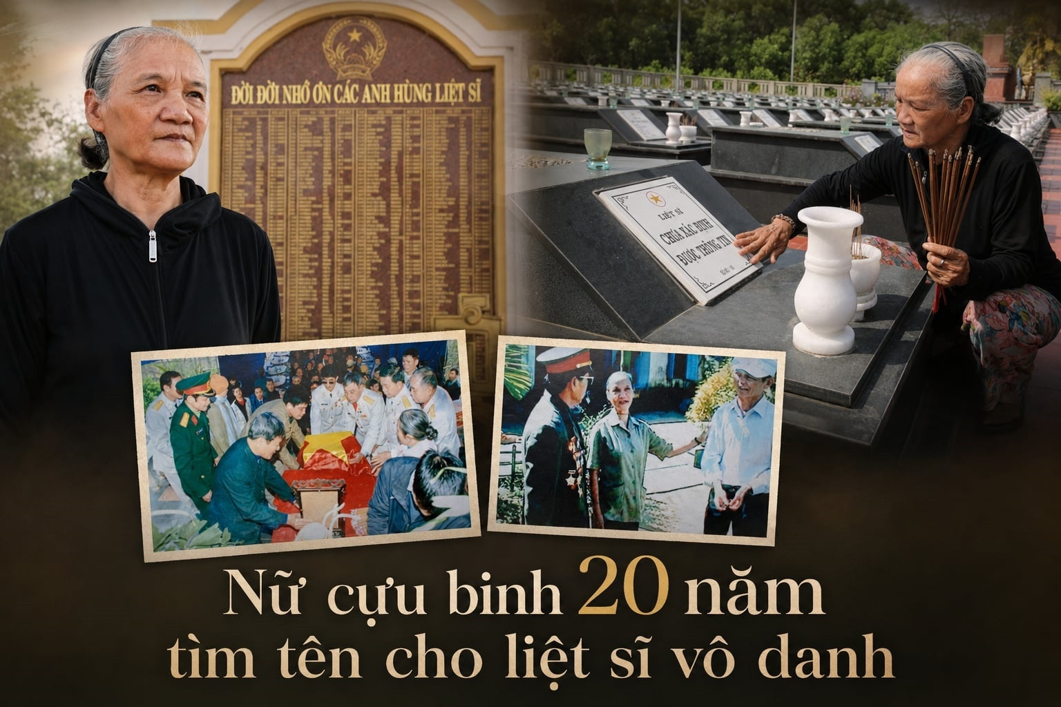 Nữ cựu binh 20 năm tìm hài cốt đồng đội