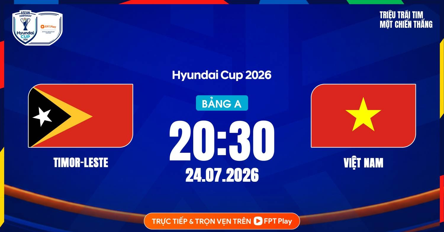 Link xem ASEAN Cup 2026 hôm nay 24/7
