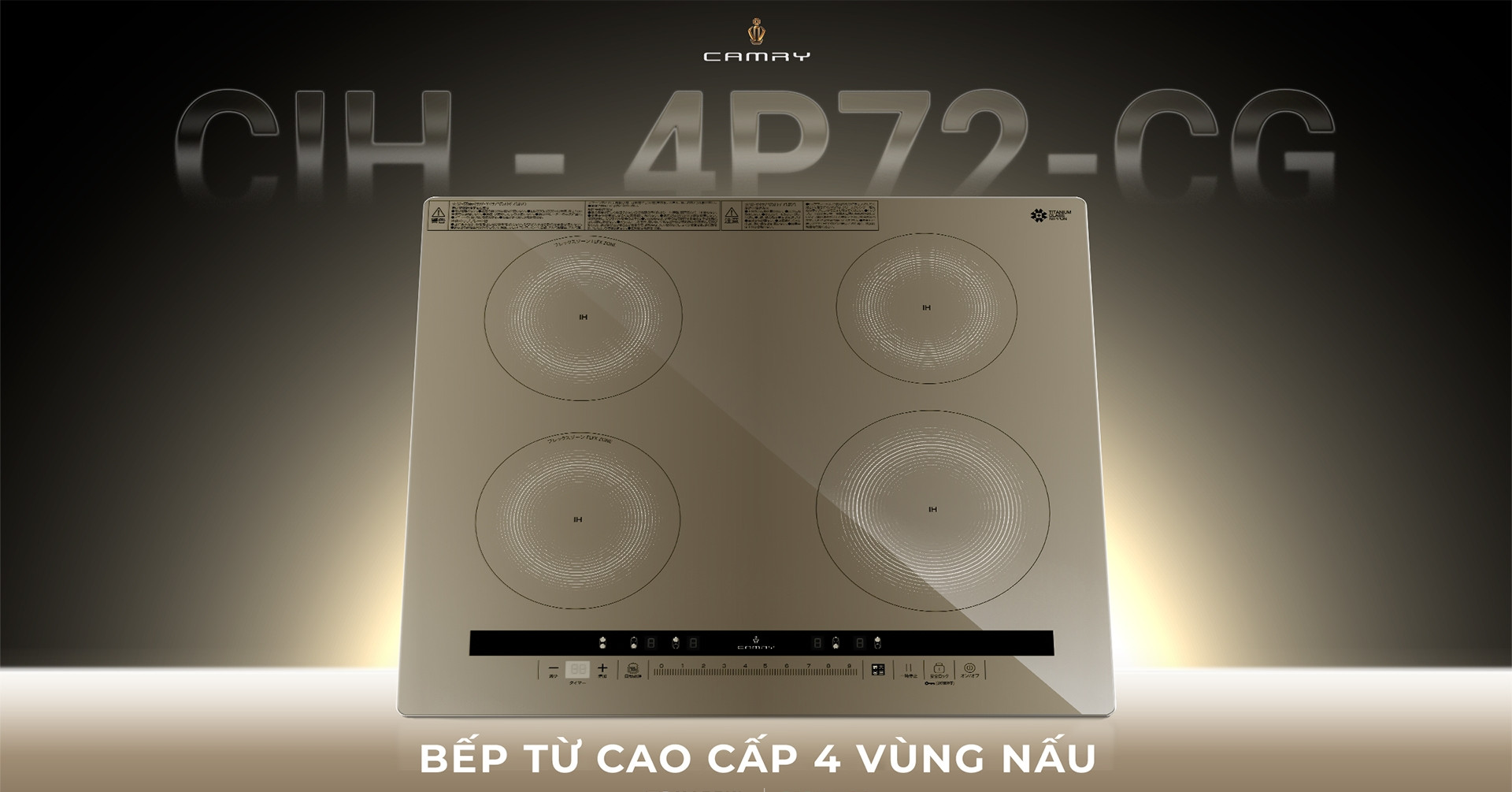 Camry - thiết bị bếp chuẩn Nhật ra mắt thị trường Việt Nam