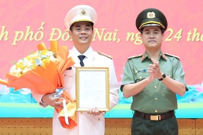 Đại tá Trần Trọng Thủy giữ chức Phó Giám đốc Công an TP Đồng Nai