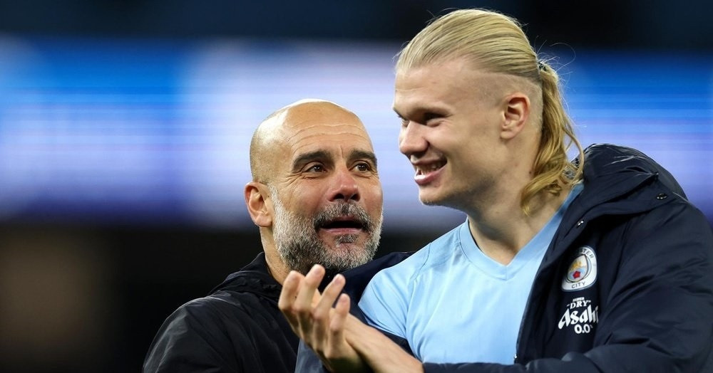 Haaland hội ngộ ông thầy Pep Guardiola tại Italia