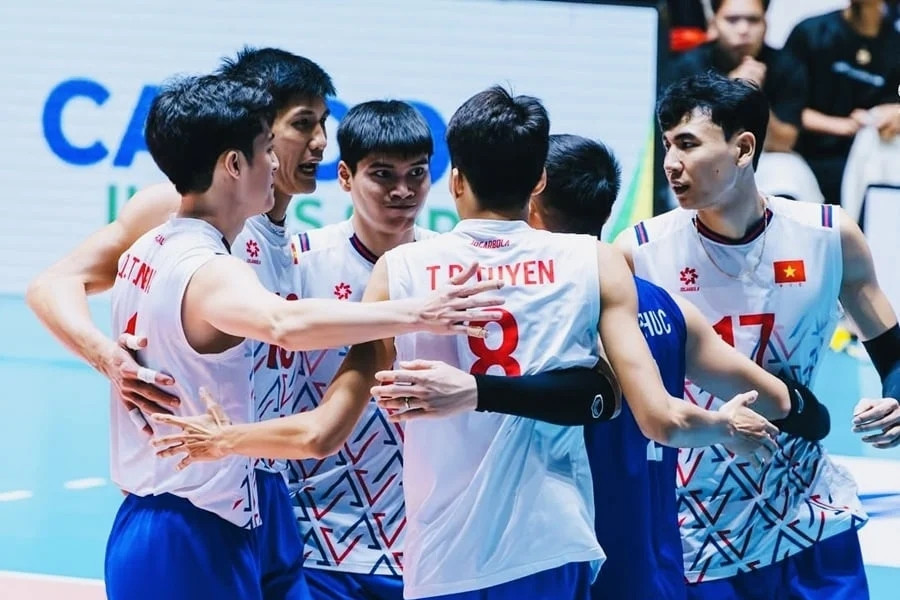 Bóng chuyền nam Việt Nam hạ Indonesia, gặp Thái Lan ở chung kết