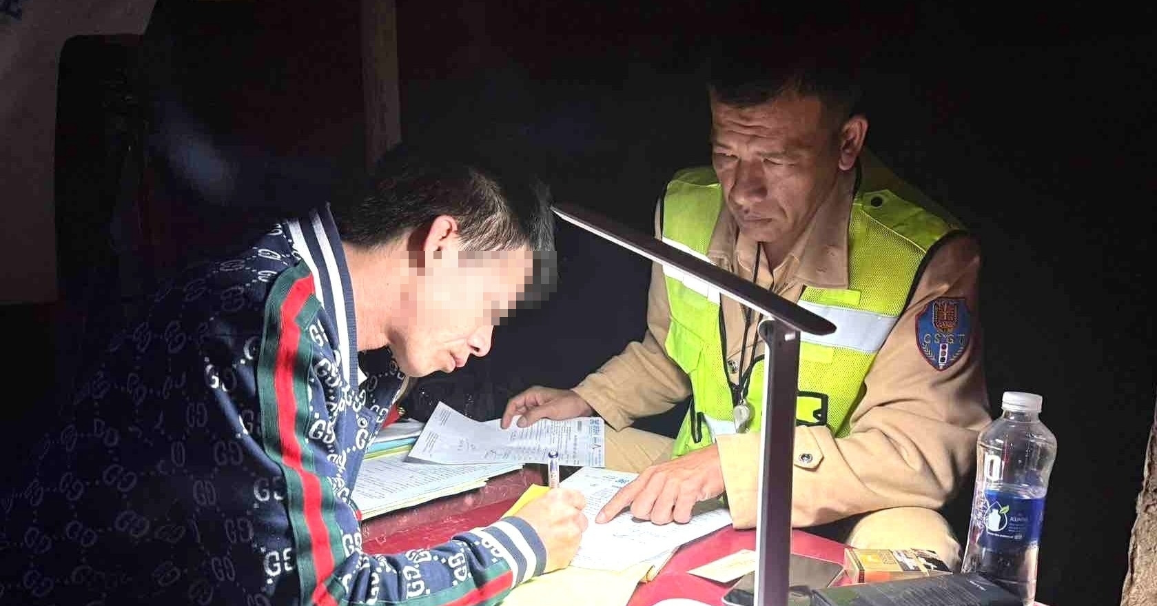 Phát hiện tài xế xe khách dương tính với ma túy, chạy tốc độ 134km/h