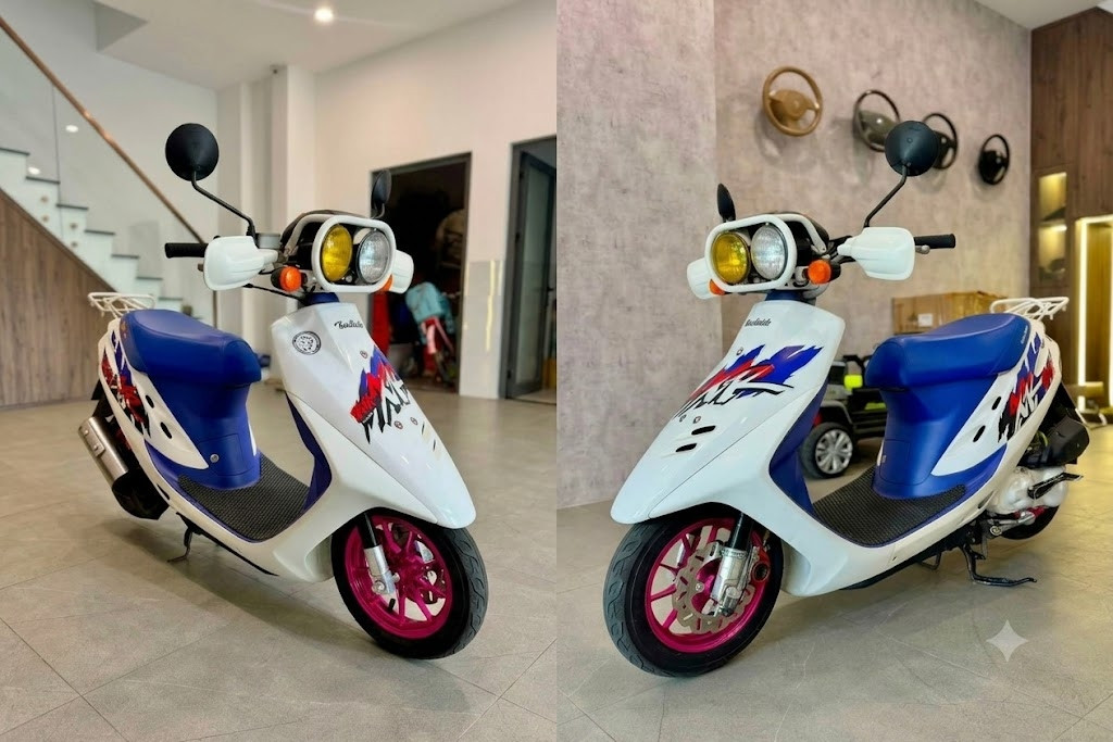 Honda Dio Baja đời 1996 giá 150 triệu, xe ga Nhật hiếm gặp đắt