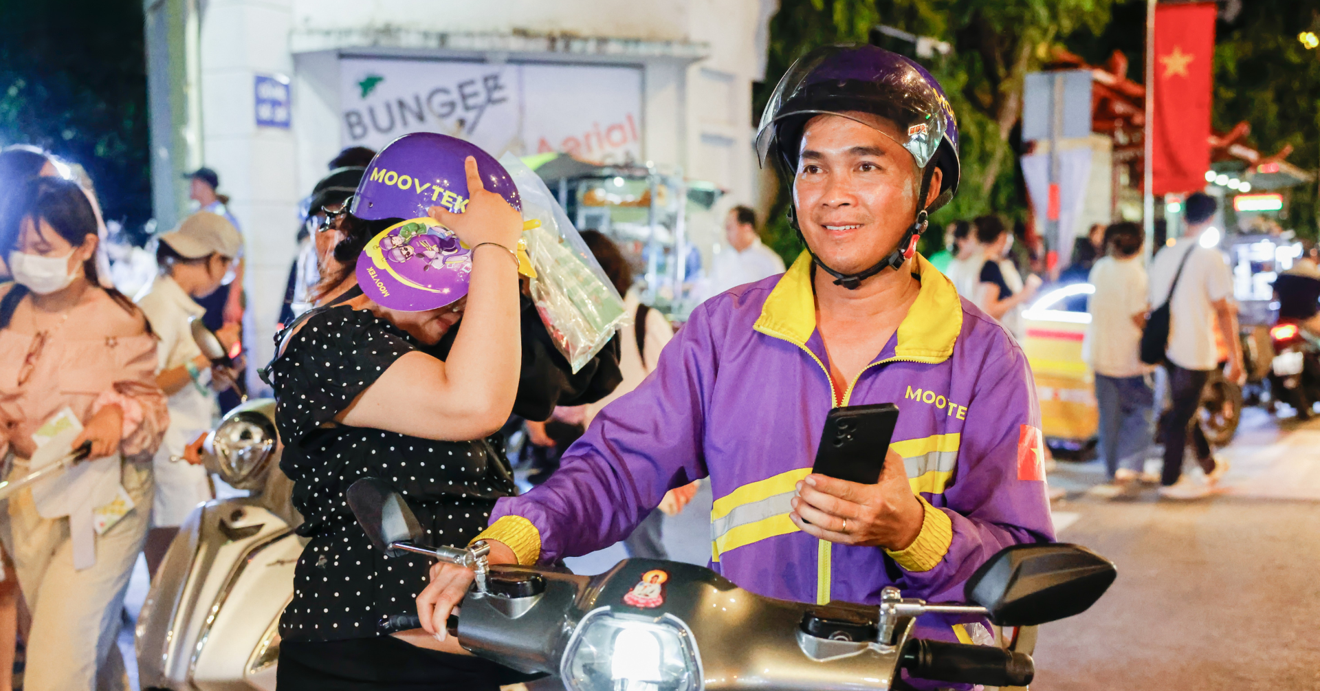Moovtek giải bài toán thu nhập thực cho tài xế công nghệ