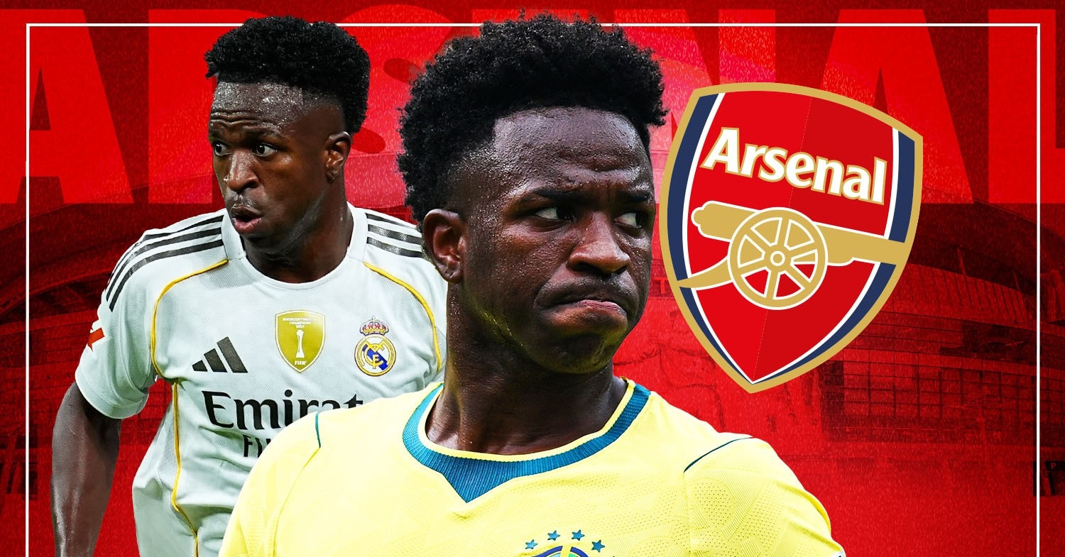 Arsenal lên kế hoạch chấn động chiêu mộ Vinicius Jr