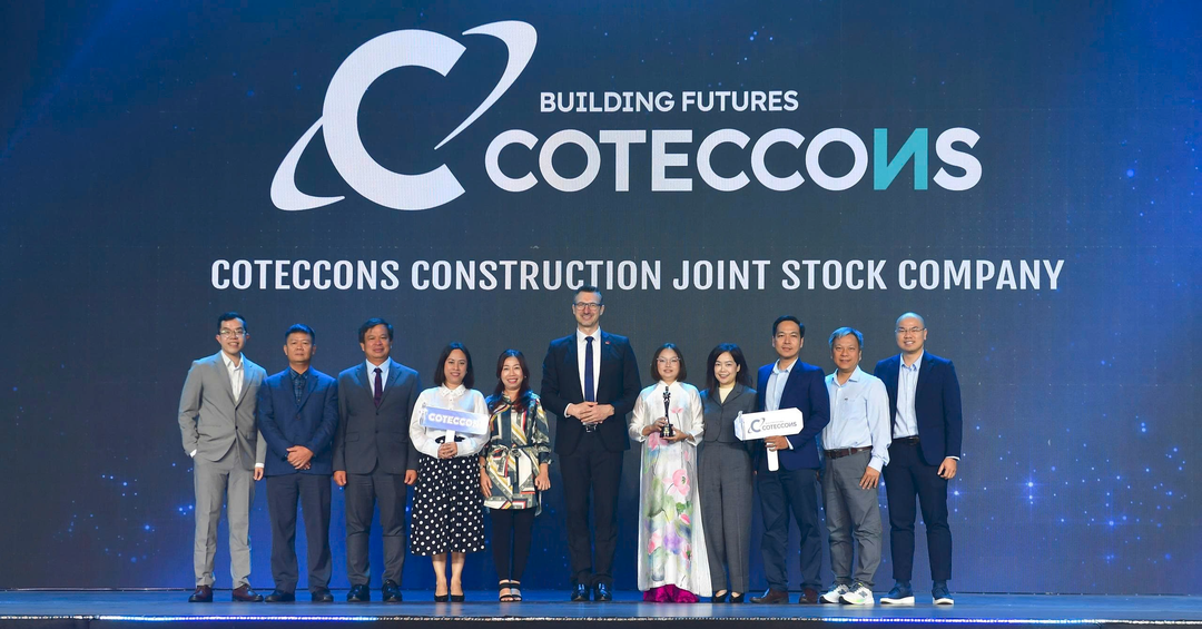 Coteccons thắng lớn tại HR Asia Awards 2026