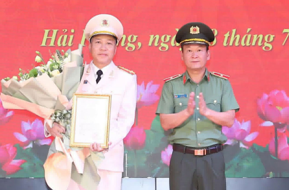Đại tá Nguyễn Bình Khánh làm Phó Giám đốc Công an TP Hải Phòng