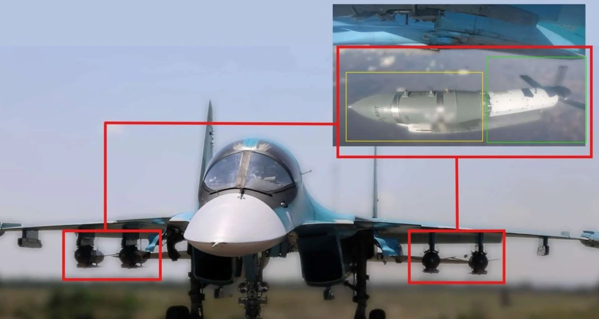 Nga lắp bom FAB-500T tăng tầm siêu xa cho Su-34 diệt mục tiêu ngoài tầm phòng không