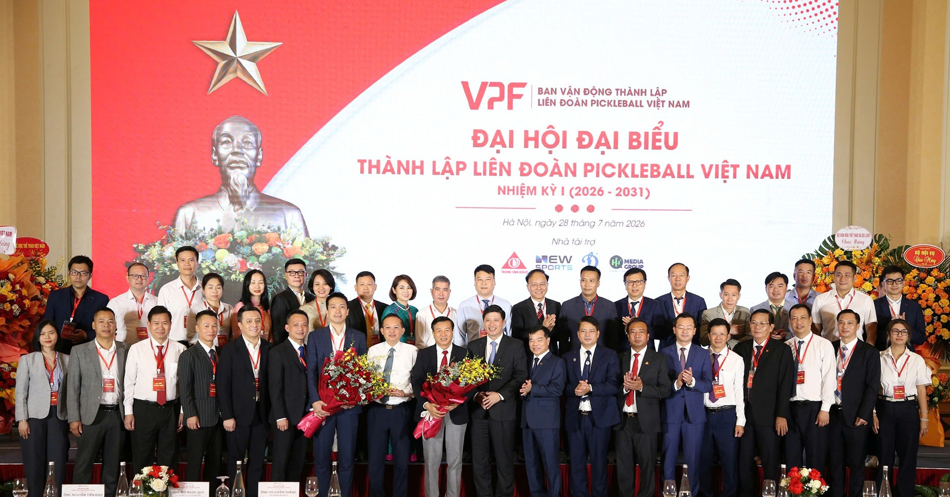 Ông Lê Văn Thành làm Chủ tịch Liên đoàn Pickleball Việt Nam