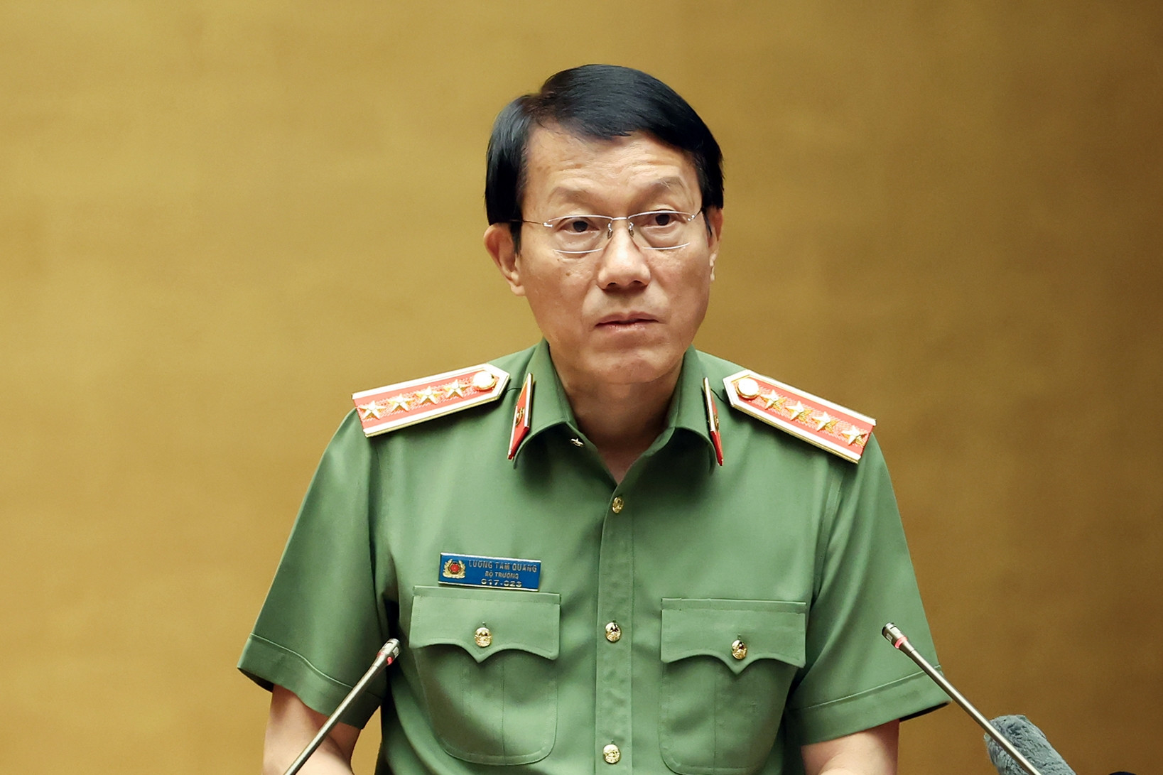 Đại tướng Lương Tam Quang: Bảo đảm xã hội không rơi vào rối loạn trong mọi tình huống