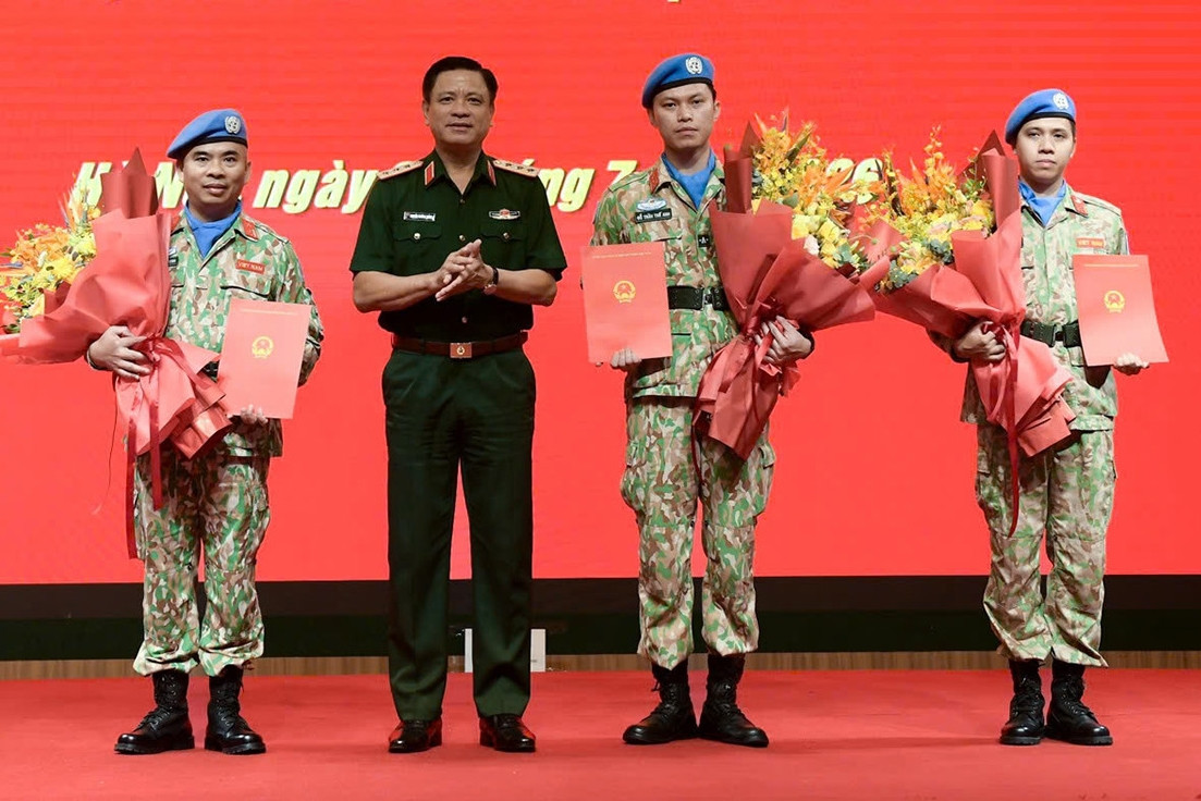 Lần đầu Việt Nam có sĩ quan giữ vị trí cấp cao tại phái bộ gìn giữ hòa bình