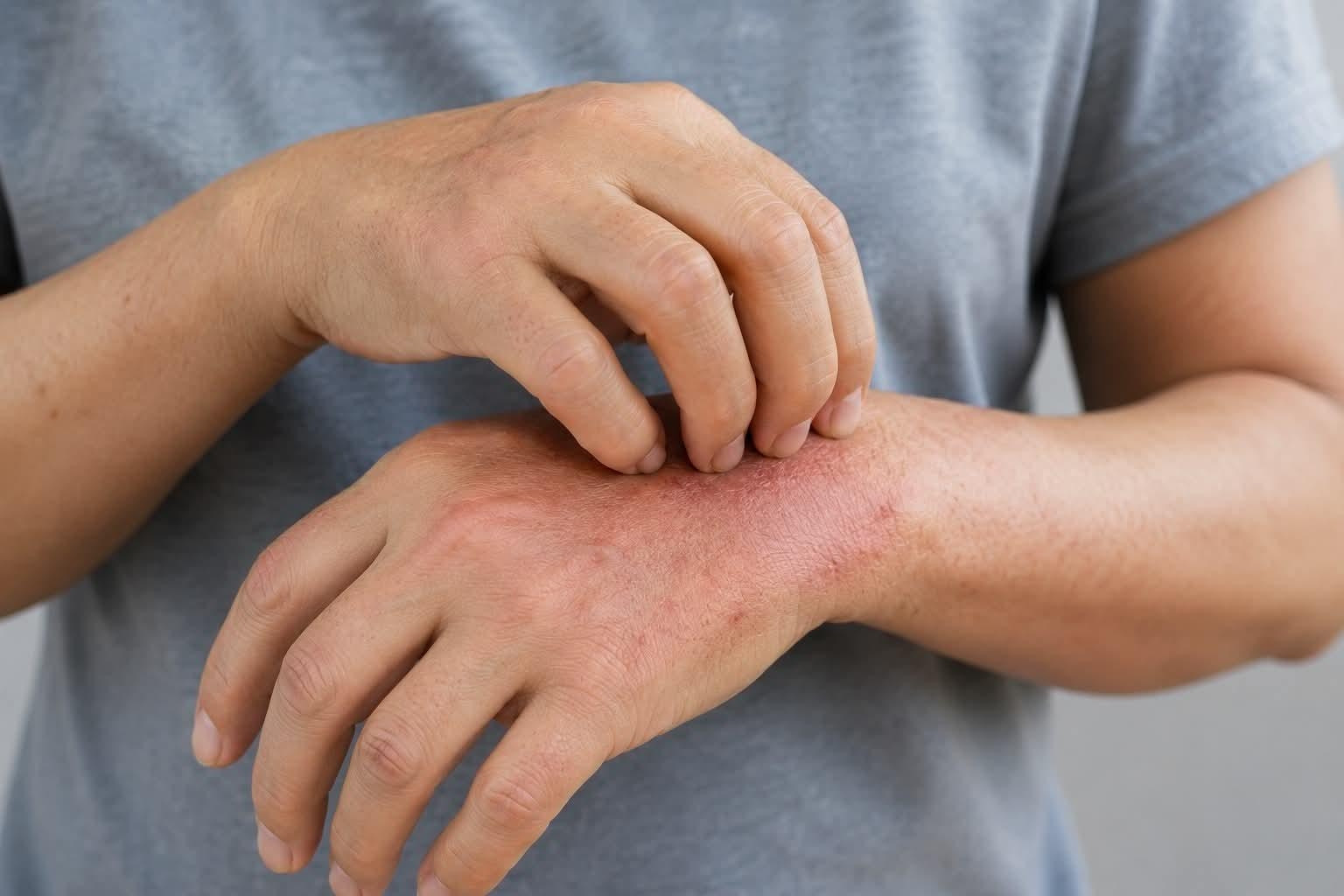 Ngứa ở 2 vị trí trên cơ thể có nguy cơ là biểu hiện xơ gan